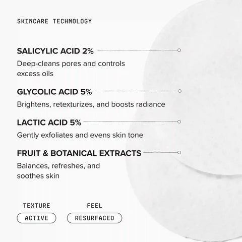 TINGL® Exfoliating Pads